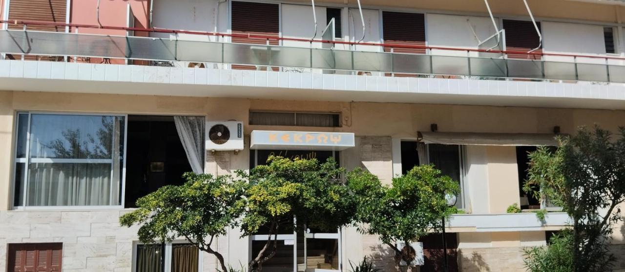 Kekrops Hotel Loutra Aidhipsou Exteriör bild