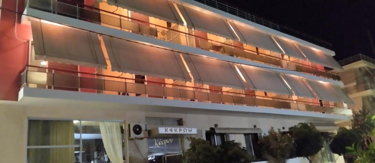 Kekrops Hotel Loutra Aidhipsou Exteriör bild